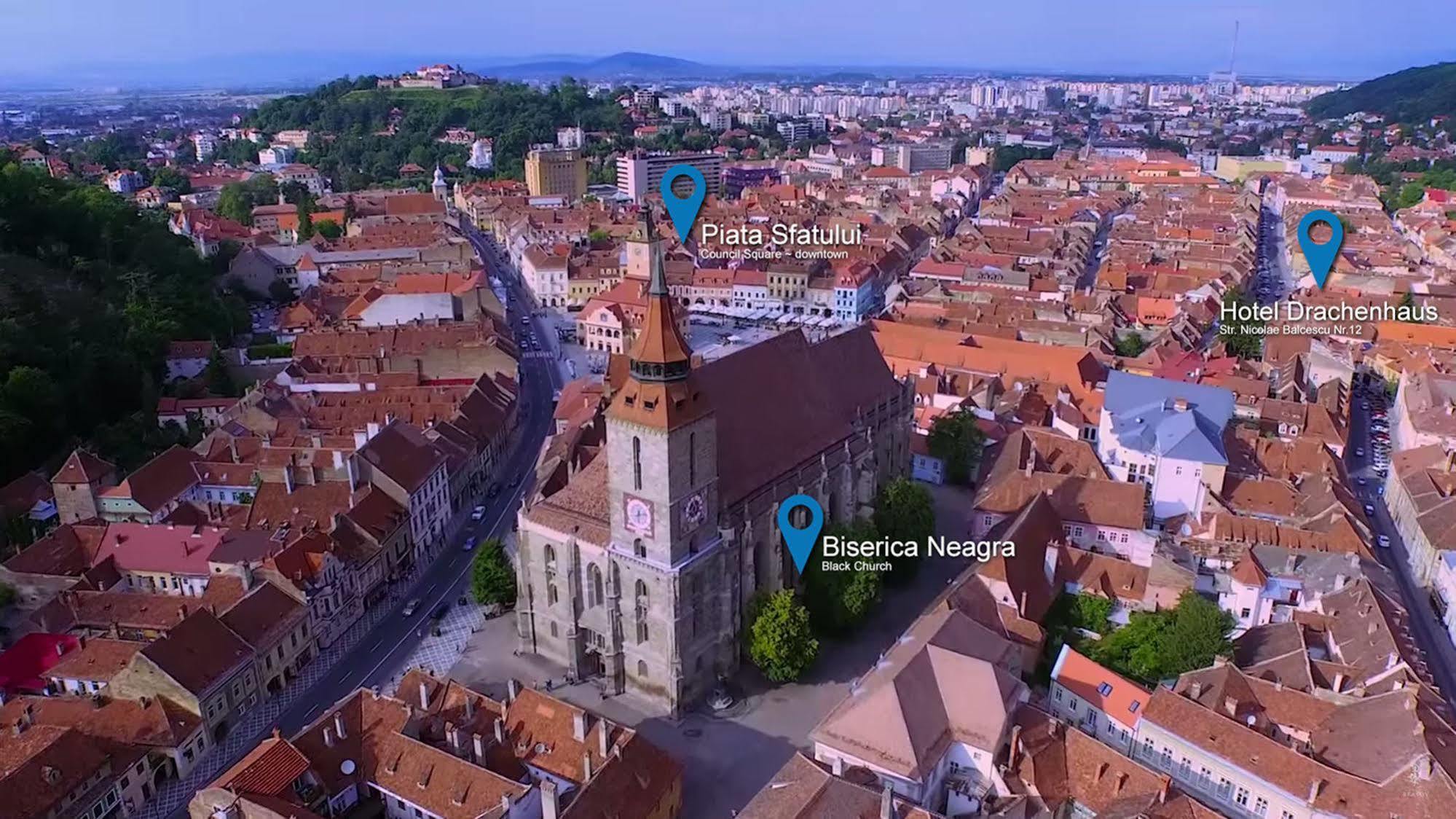 Drachenhaus Hotel Braşov Exterior foto